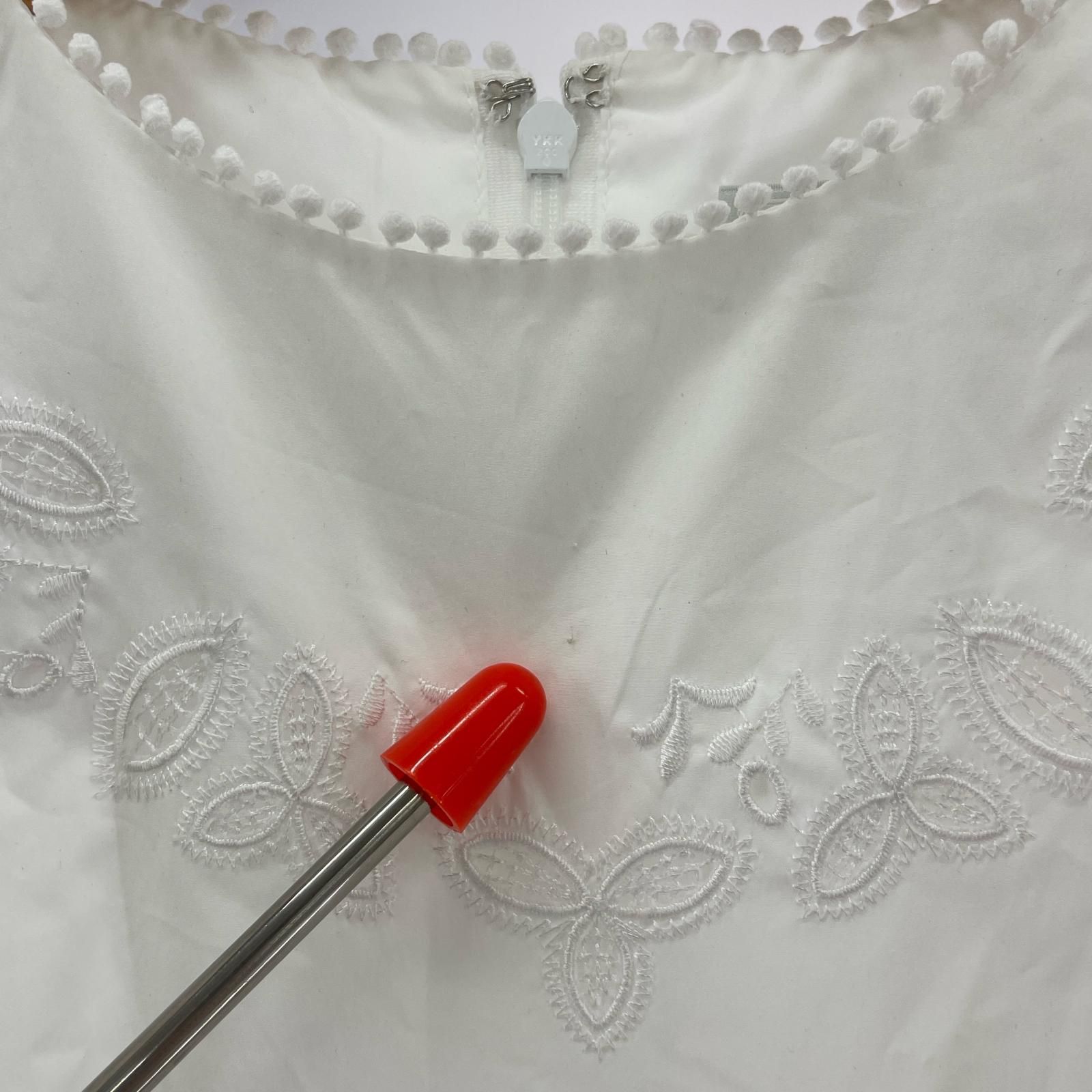 CELFORD パフスリーブ ホワイトワンピース CELFORD - セルフォード パフスリーブワンピース ホワイト 38