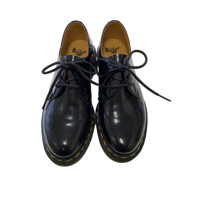 Dr.Martens ドクターマーチン パテントレザー 3ホール ブーツ 靴 シューズ 10084 ブラック UK6(約25cm) 中古 1 -  メルカリ