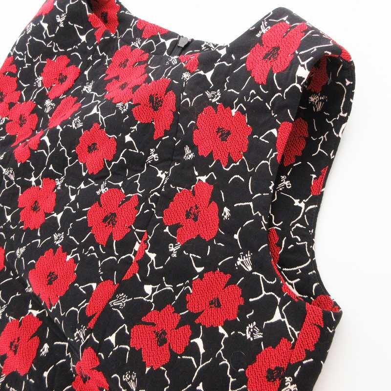 TARA JARMON ★ ノースリーブショートワンピース レッド ショート丈ニットワンピース - レッド | ZARA Japan / 日本