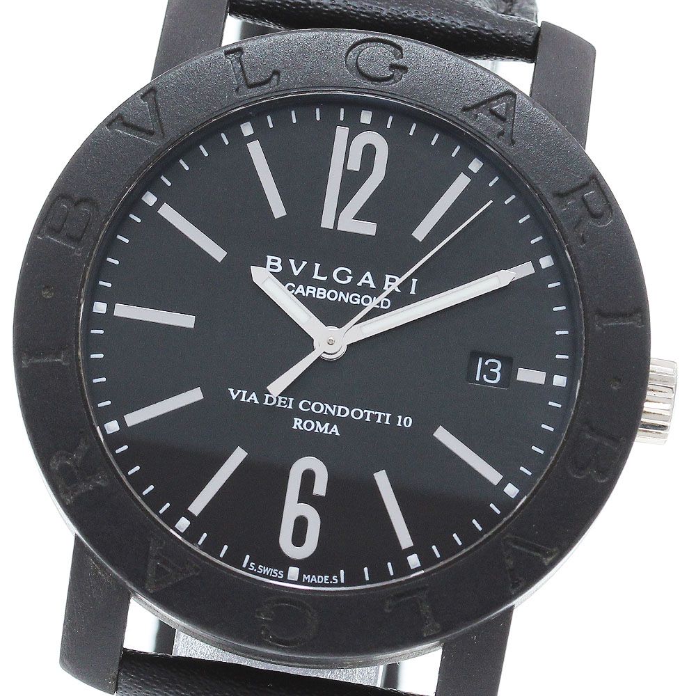ブルガリ BVLGARI BB40CL ブルガリブルガリ デイト 自動巻き メンズ良品内箱・保証書付き_870904