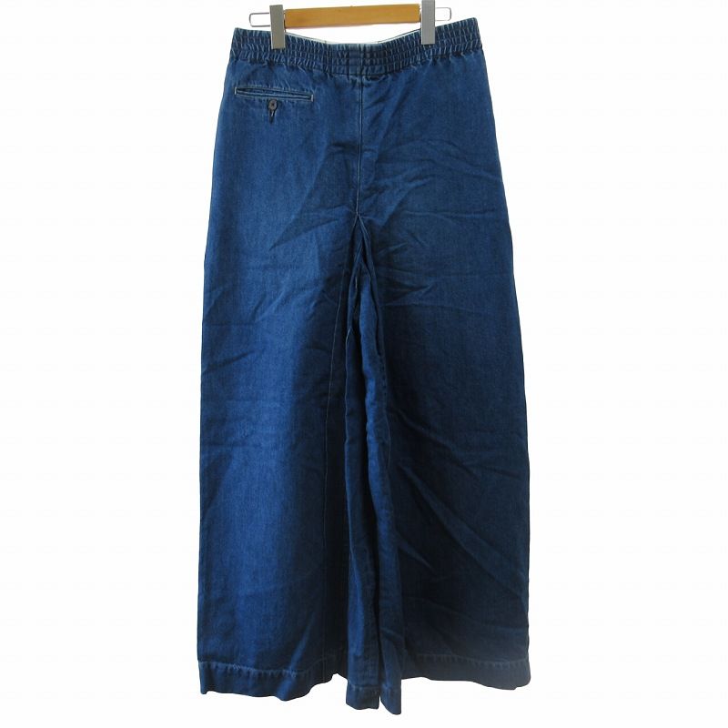 WRYHT ライト タグ付き 22AW SAILOR FRONT CULOTTES TROUSER ワイドパンツ デニム オールドジョー取扱い  インディゴブルー ２約Mサイズ 222WT-PT06 □BL2 0729 - メルカリ