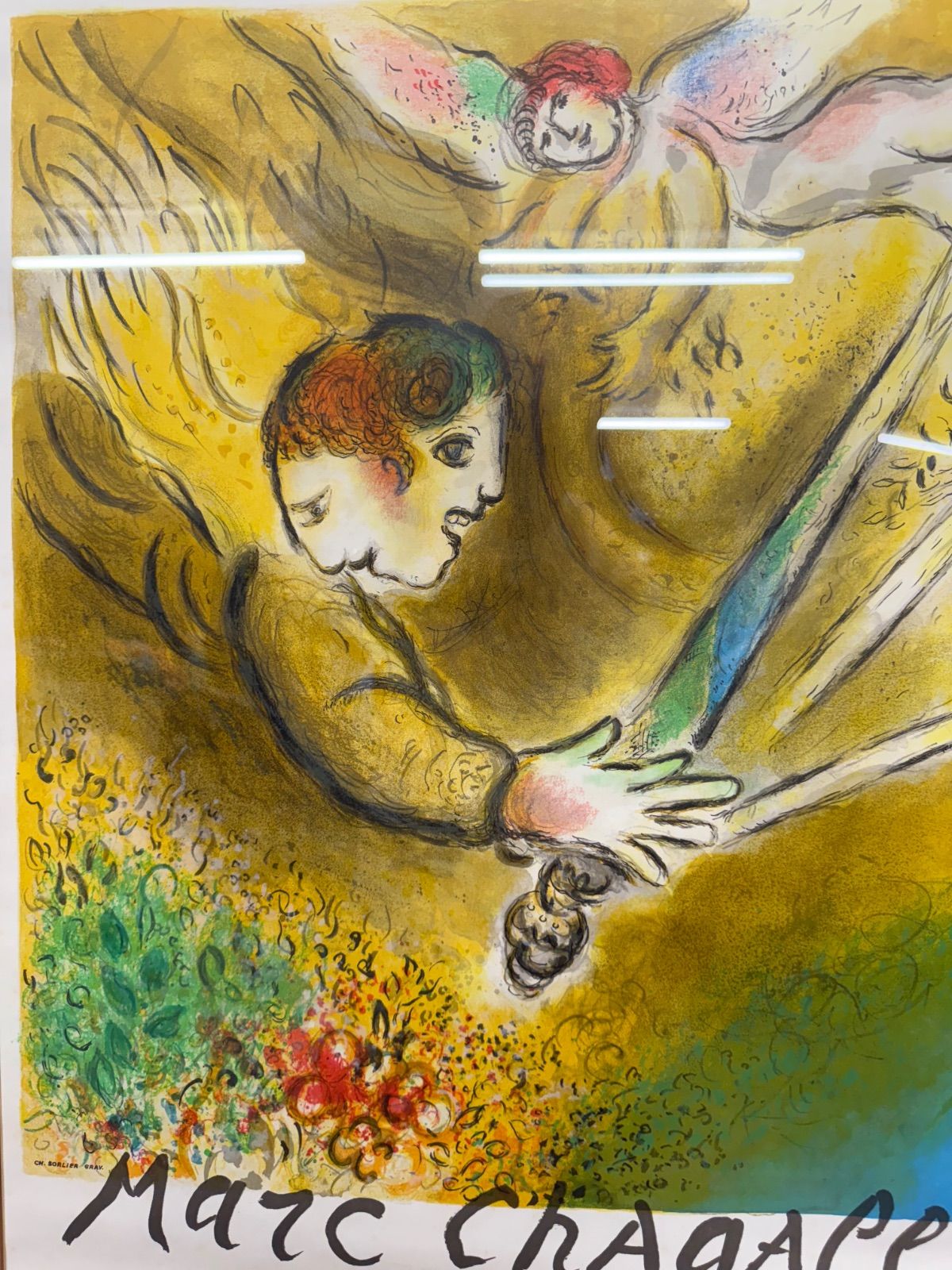 マルク・シャガール（Marc Chagall）裁きの天使 リトグラフ 石版画