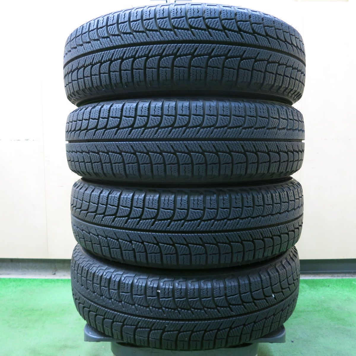 送料無料*バリ溝！9分☆トヨタ アクア 純正 スチール 175/65R15 スタッドレス ミシュラン X-ICE XI3 15インチ  PCD100/4H☆3101801イス - メルカリ