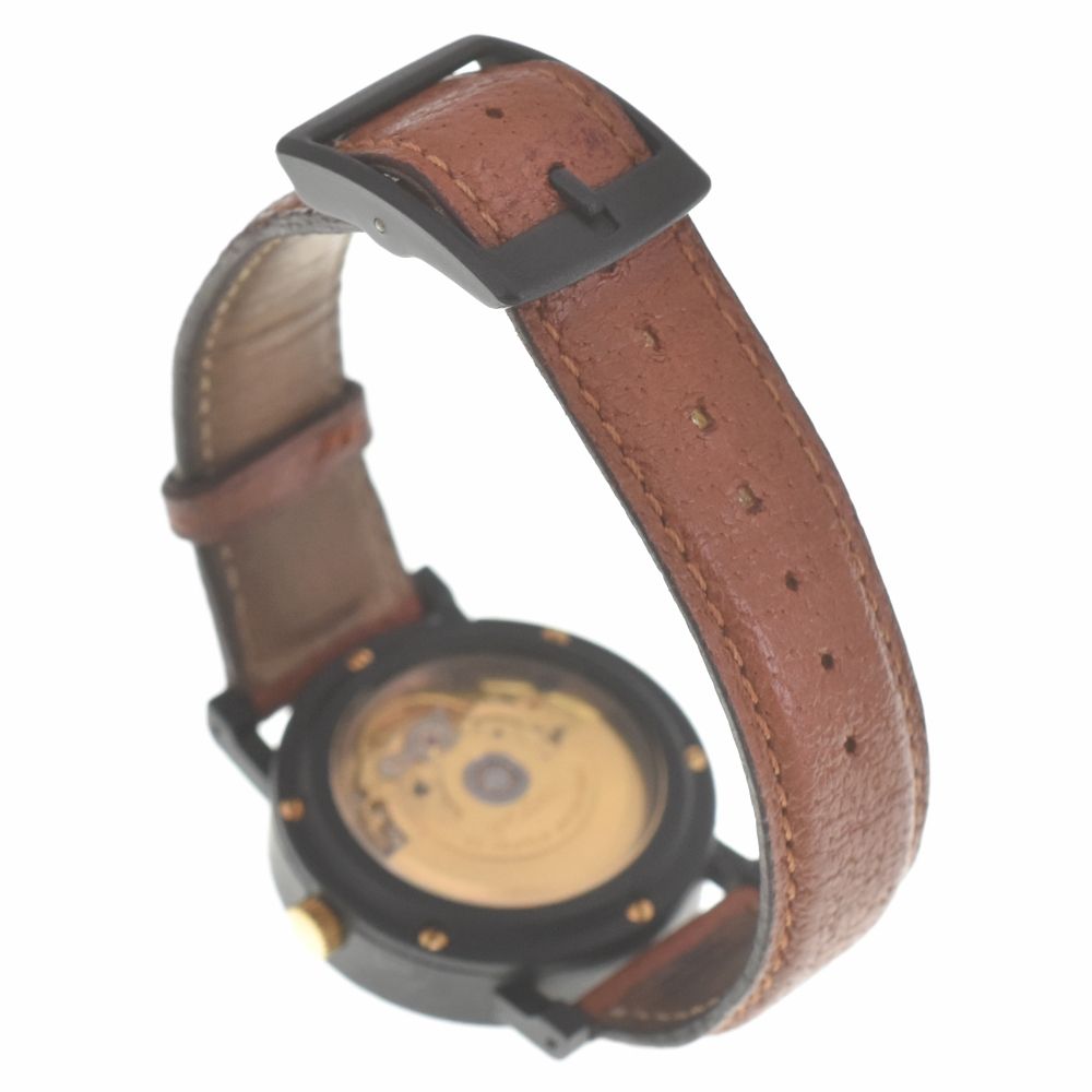 ブルガリブルガリ BB33VLD カーボン ブラック 香港限定自動巻き 箱つき