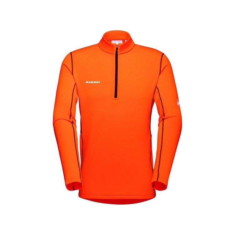 マムート MAMMUT アウトドア エナジー ミッドレイヤー ハーフ ジップ プル アジアンフィット メンズ 男性 長袖Tシャツ 保温性 速乾性 伸縮性 通気性 軽量 放湿性 1016-01120 101601120 2217 ARUMITA