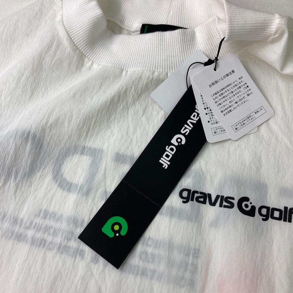 サイズ XL GRAVIS GOLF ｸﾞﾗﾋﾞｽｺﾞﾙﾌ GGM-3A-AA01 半袖モックネックTシャツ ホワイト系 240101531405 ゴルフウェア メンズ ストスト WWW_USTAUSTRALIA_COM_AU