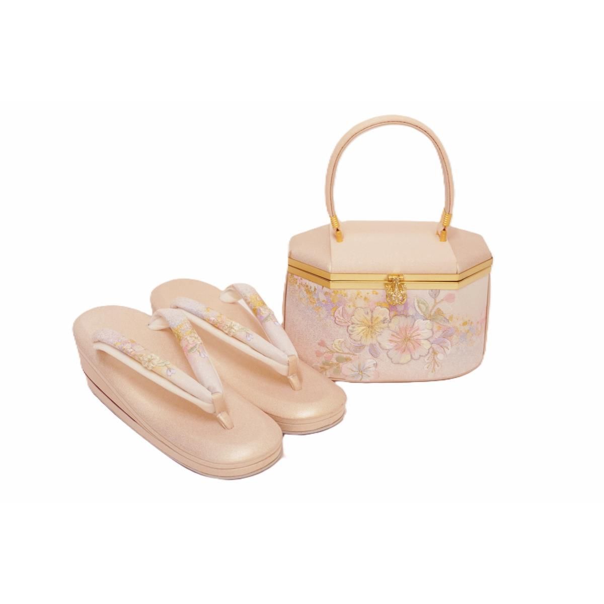 ♥品 草履バッグセット 紗織 Ｌサイズ