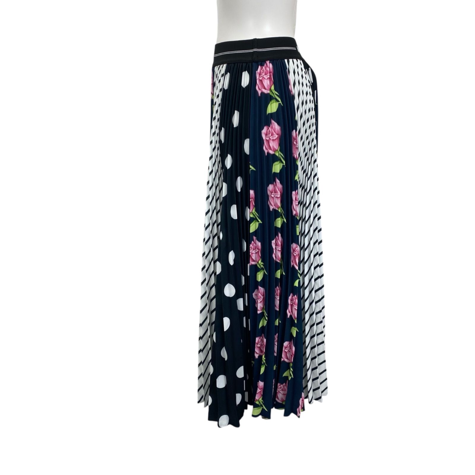 美品】MSGM スカート 極美品 MSGM レースロングスカート 蛍光イエロー
