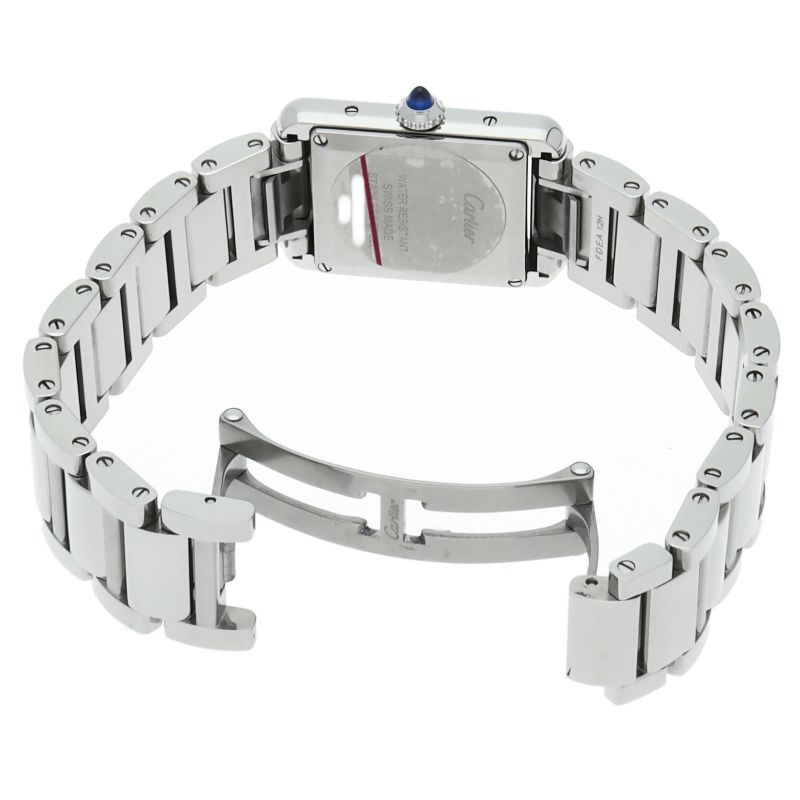 カルティエ タンクマストSM ウォッチ WSTA0051 箱 保証書 SS  