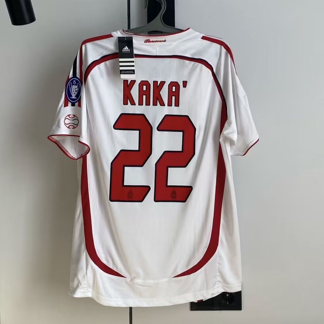 06-07ACミラン 22番 カカ(KAkA) 長袖ユニフォーム