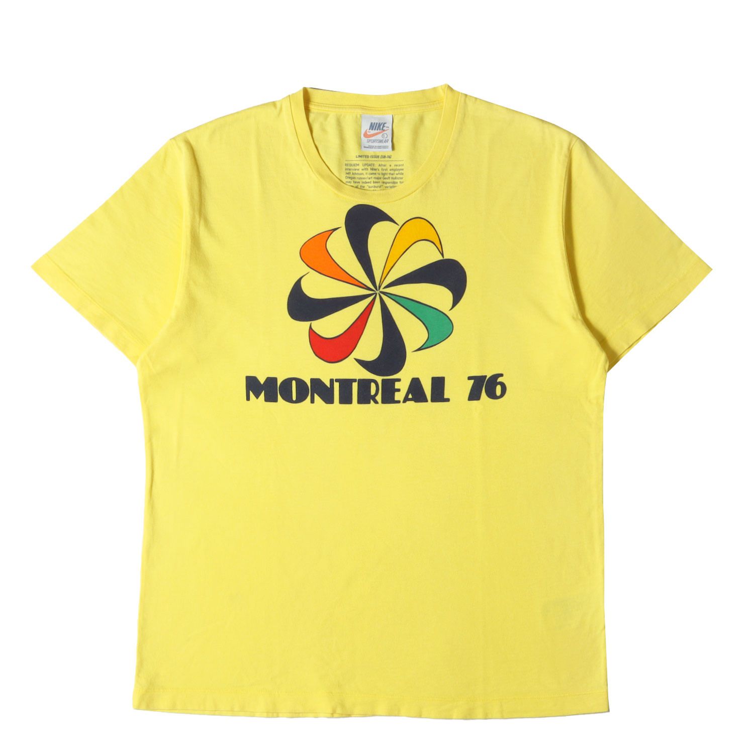 NIKE ナイキ Tシャツ サイズ:WMNS L(メンズM位) / 00s 復刻モデル 風車