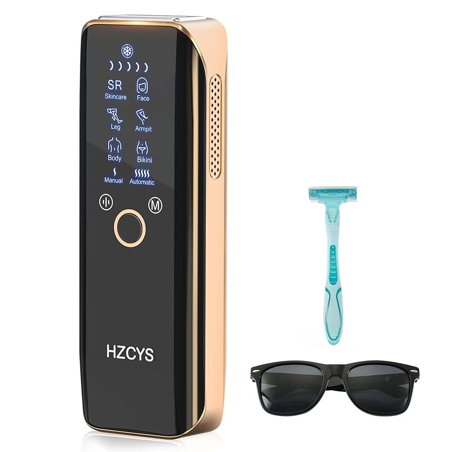 脱毛器 HZCYS エイチズィシス Air Pro 氷感で無制限照射 サファイア