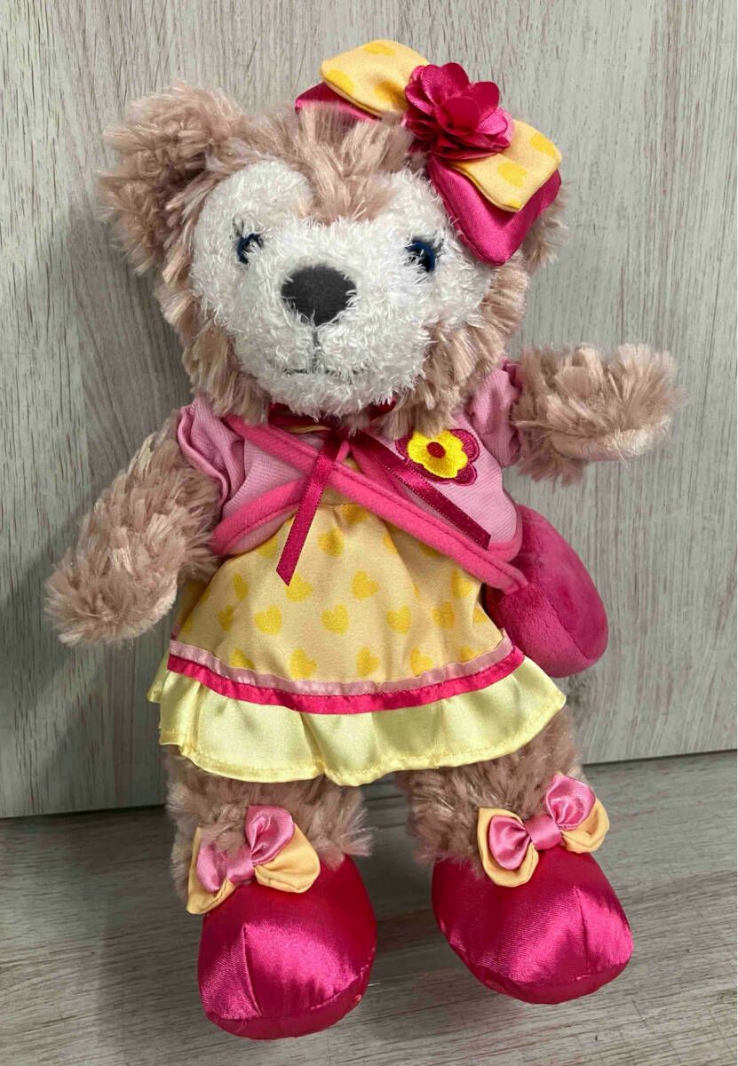 ダッフィー シェリーメイ ぬいぐるみ2点セット 美品 香港ディズニー ダッフィー＆シェリーメイ 2体セット ぬいぐるみ