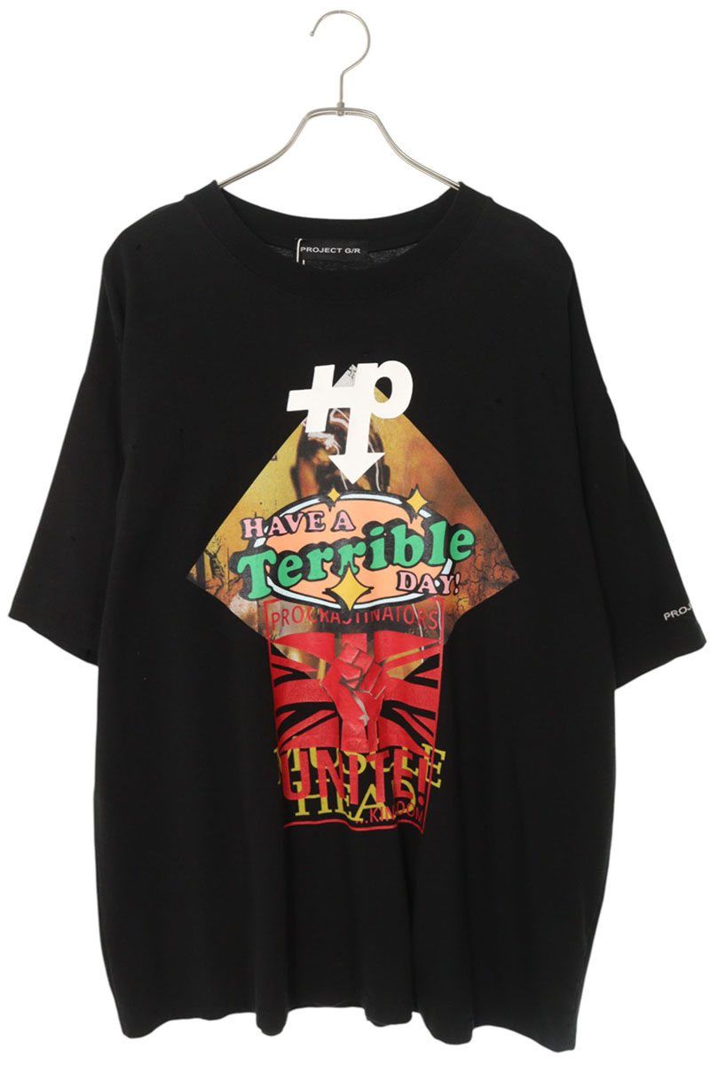 プロジェクト ジーアール MIXED PRINTED VINTAGE T-SHIRT