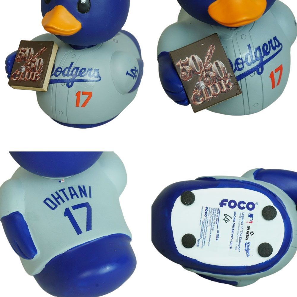 新品 ロサンゼルスドジャース ボブルヘッド シリアルナンバー入り FOCO
