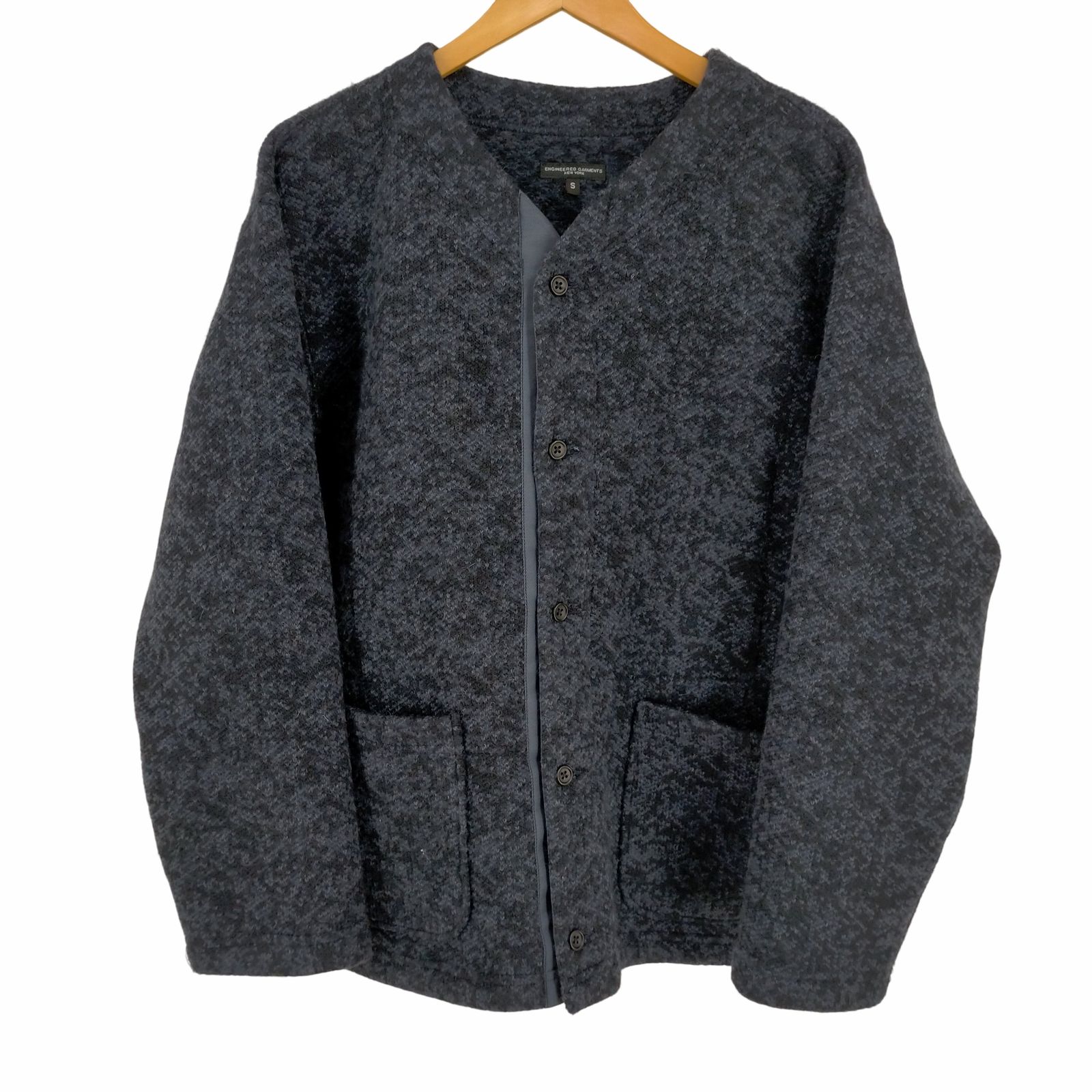 エンジニアードガーメンツ Engineered Garments USA製 Knit Cardigan V