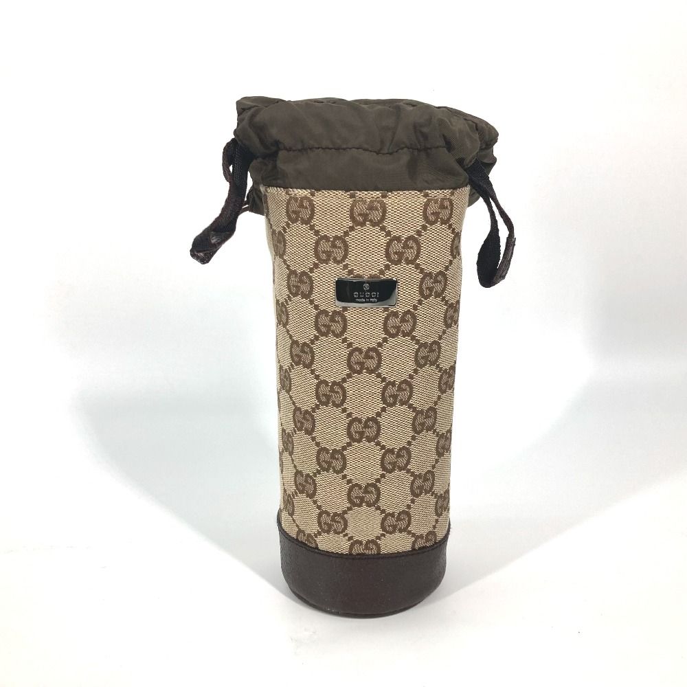 GUCCI グッチ ポーチ ボトルホルダー 28691 GGキャンバス/レザー  