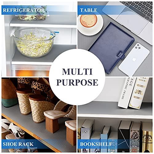 グレーダイヤモンド_45x500cm 食器棚シート 45*500cm?しょっきだな シート?引き出しシート?キッチンマット接着剤不要 裁断可能 EVA 耐熱、防湿、防油 食器棚／引き出し／キッチンに適用?家具保護