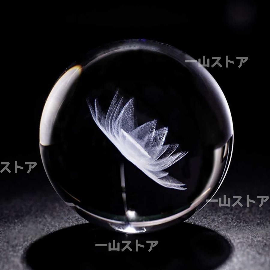 新品?未使用】 水晶玉 置物 玄関 風水 開運グッズ 蓮の花