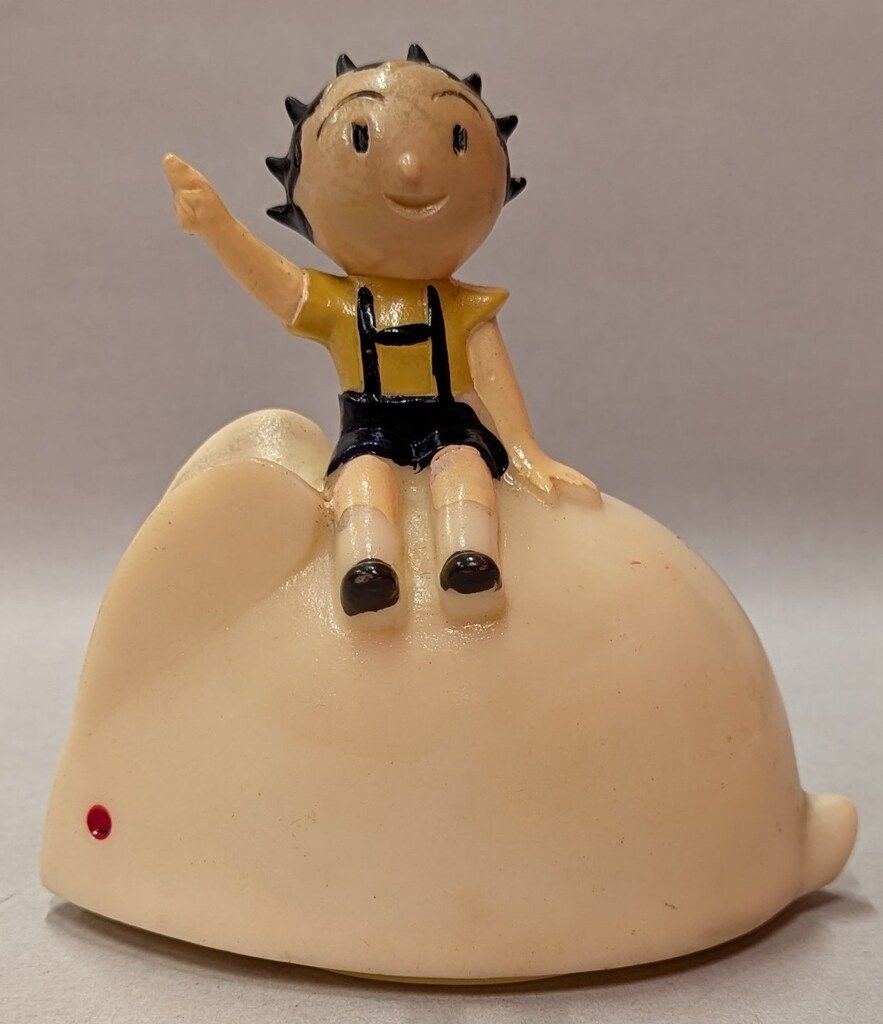 三菱信託銀行 貯金箱 クリちゃん 雪兎 105mm
