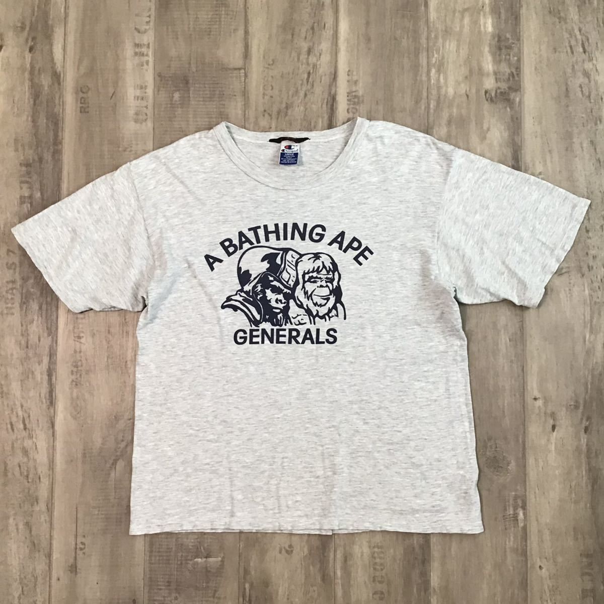 【希少品！】A BATHING APE × Champion Tシャツ肩幅50cm