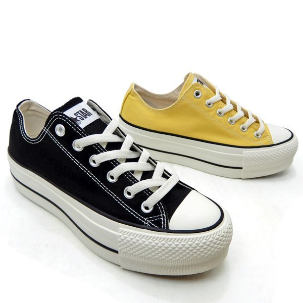 CONVERSE コンバース 厚底 スニーカー レディース ローカット オールスター 黒 ALL STAR (R) SURGETRAINER OX  ブラック 2024年秋 新作 送料無料 - メルカリ CONVERSE 厚底スニーカー