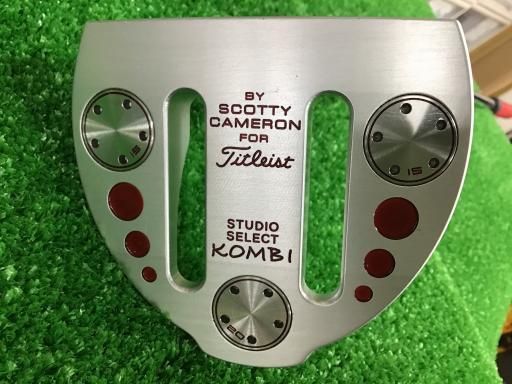 タイトリスト SCOTTY CAMERON STUDIO SELECT KOMBI 34インチ パター PT スチール フレックスその他 メンズ 男性用 右利き 右用 Cランク ゴルフクラブ