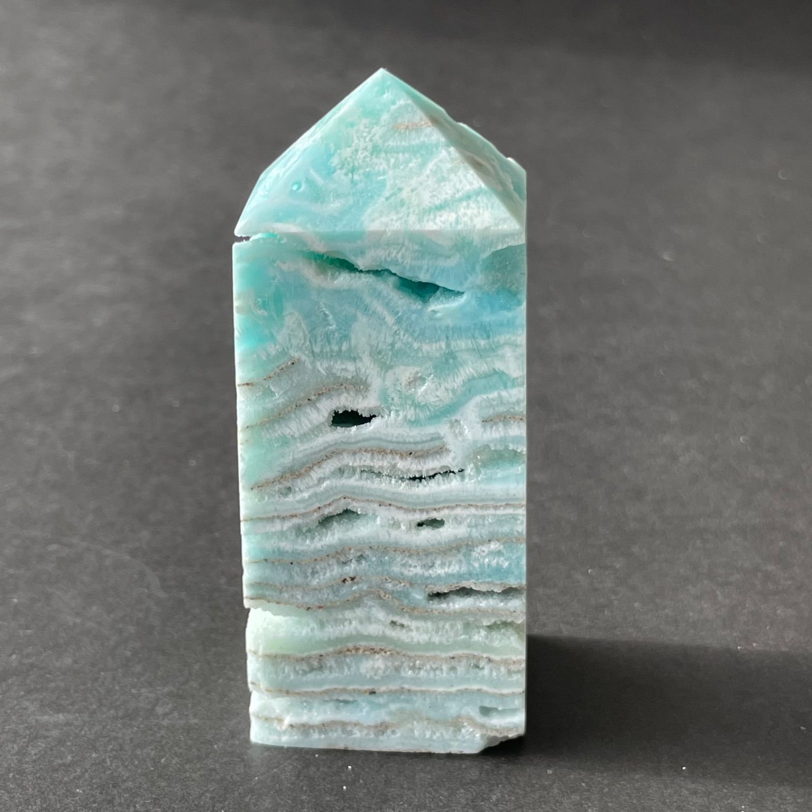 中国産♦︎Blue Aragonite ブルーアラゴナイト|point tower ポイント