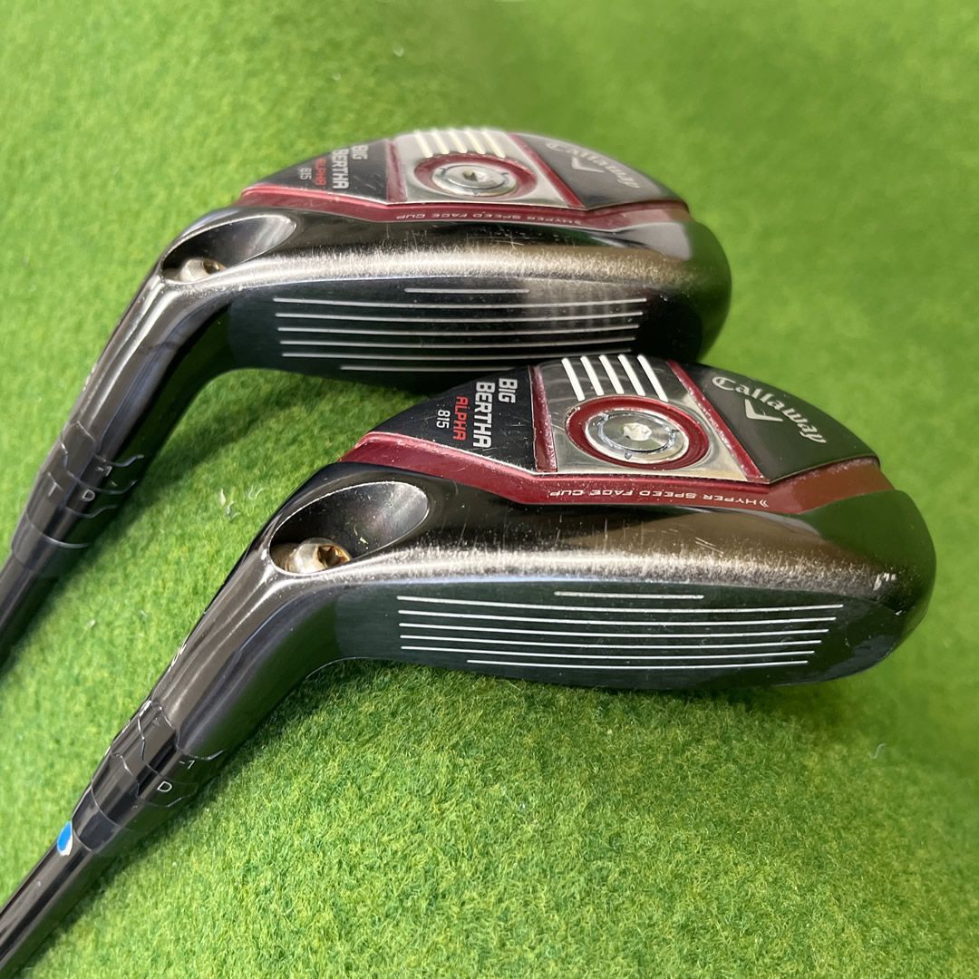Callaway BIG BERTHA ALPHA 815 ユーティリティー 20 ＆ 23 セット 