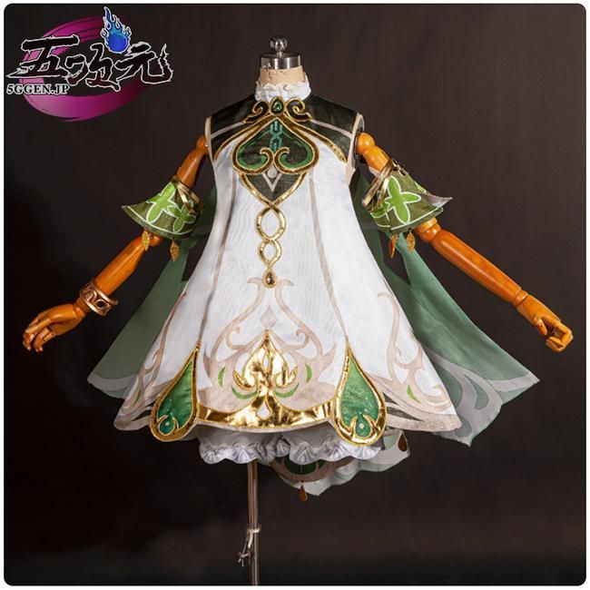 新発売 五次元 原神 コスプレ ナヒーダ 衣装 ウィッグ 追加可 BJ0923ML04 ハロウィン
