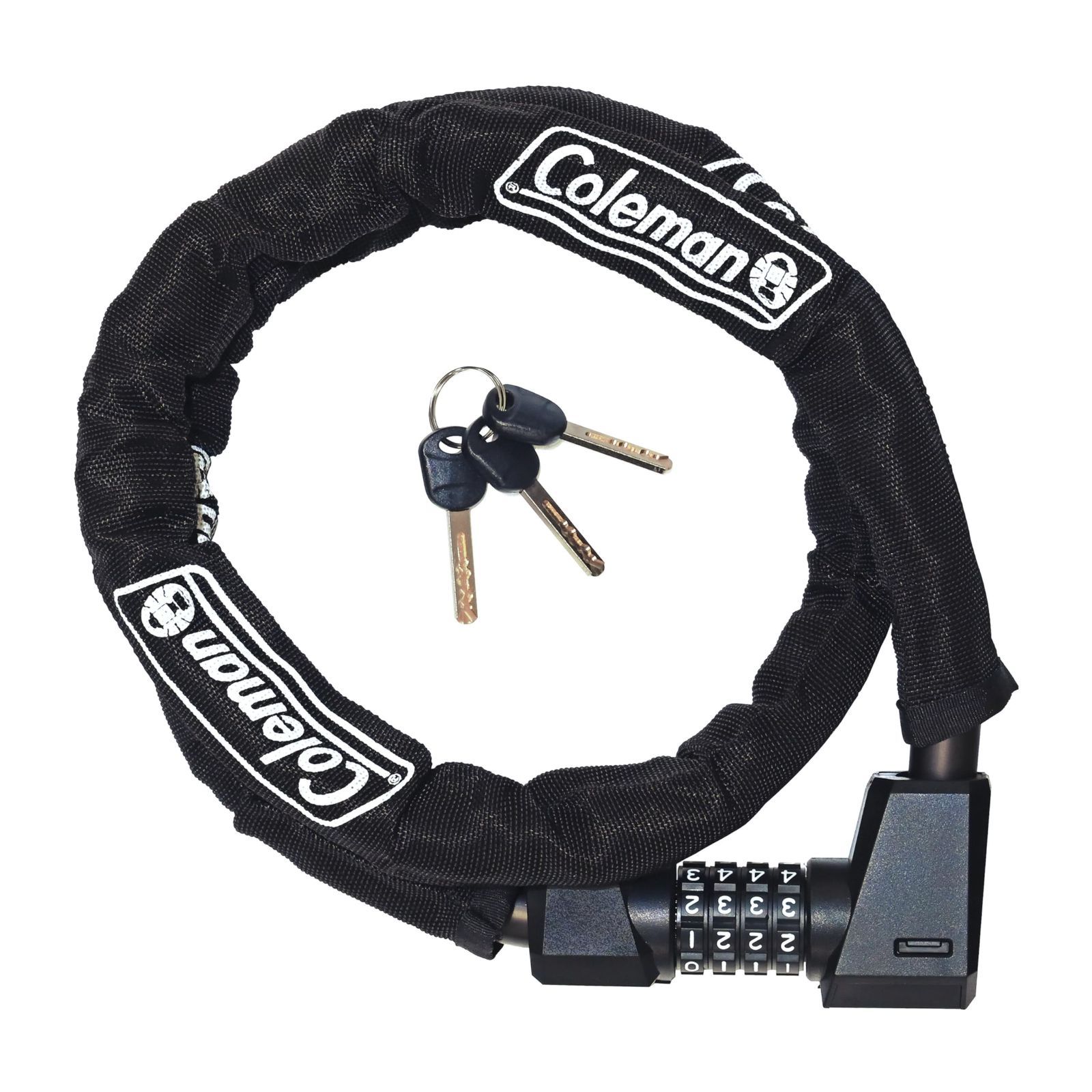 新品 Coleman(コールマン) 自転車ロック 自転車カギ ハイブリット 4桁マイセット ダイヤル式 暗証番号 キー式 盗難防止 110cm 18mm 自転車 サイクル 鍵 カギ かぎ ダイヤル 暗証番号 おしゃれ 簡単 