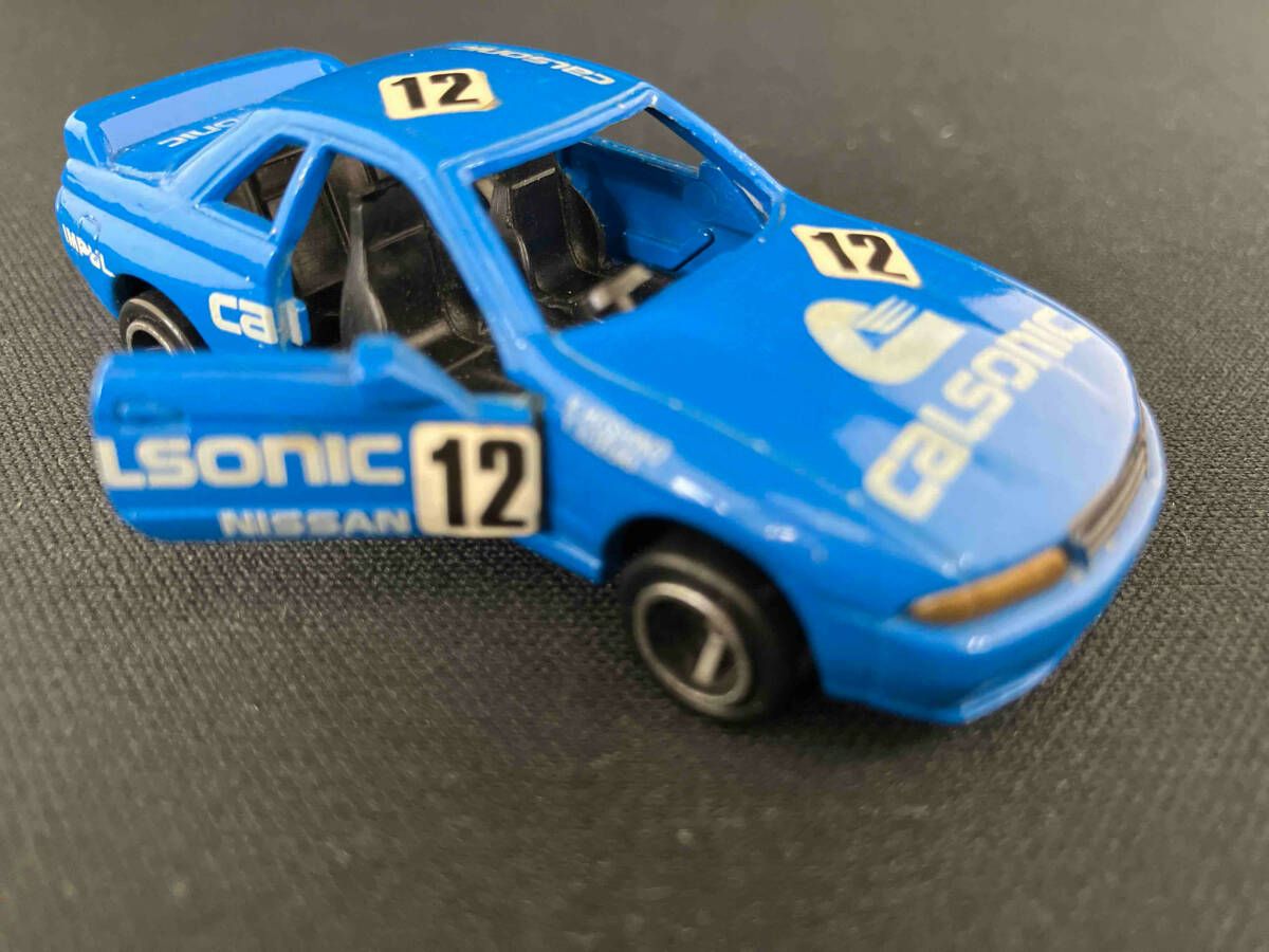 現状品、全面窓無し、塗装削れ有り トミカ 日産 カルソニック