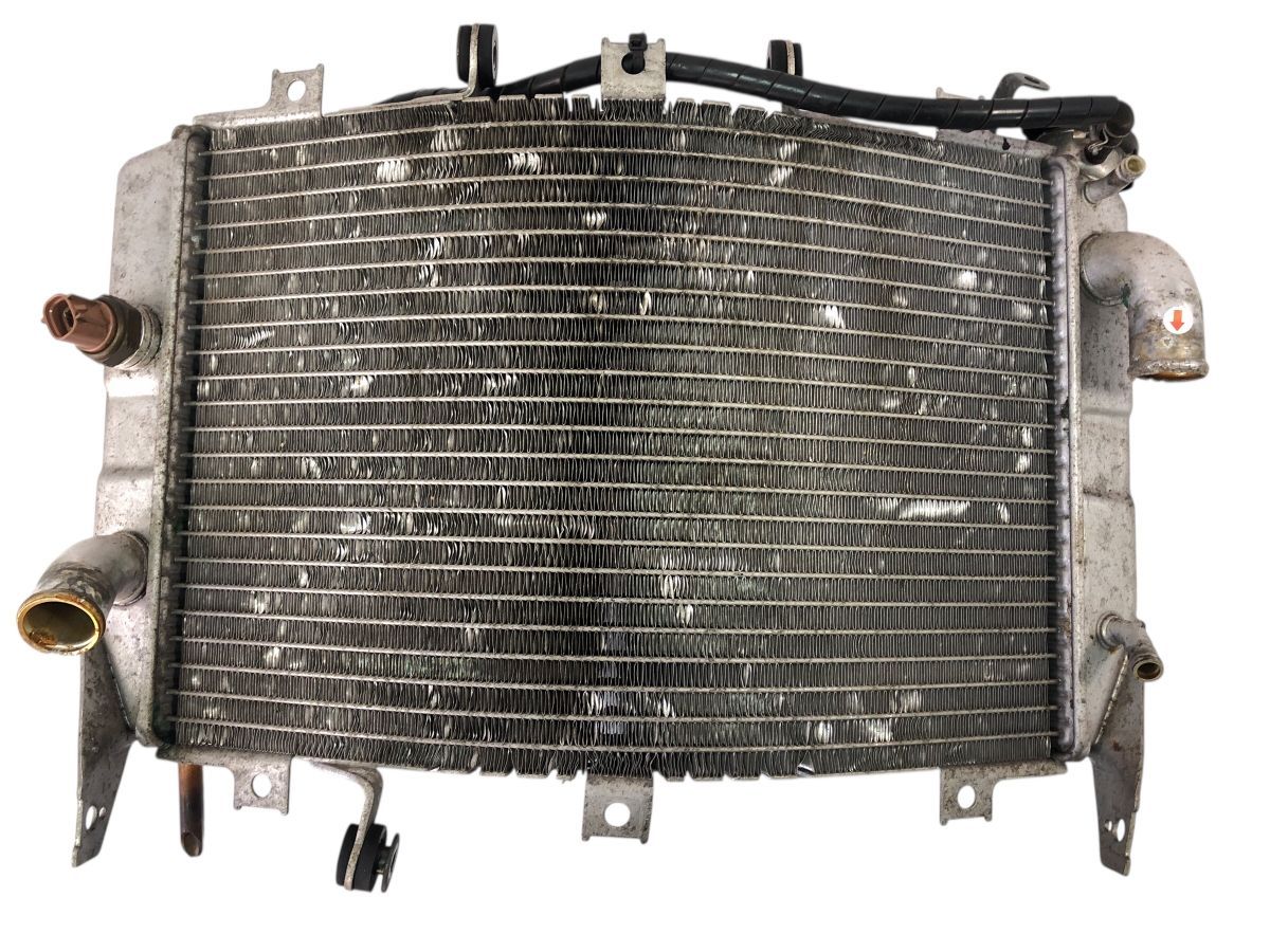 ZX-6RR ZX600K 03-04 低走行126km ラジエーター 補修 流用