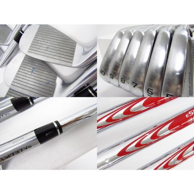 ホンマ　TW737vsアイアン　6〜10 限定カラーモーダス115X HONMA ホンマ TW737VS アイアン 5～9・10・(P) 6本セット Flex:S