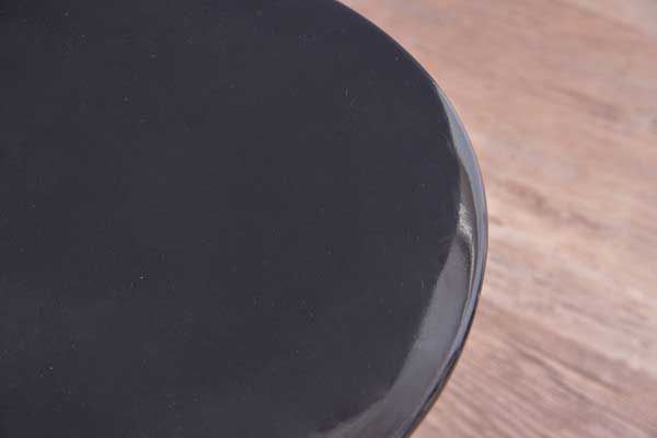 2脚セット 陶器製マルチ スツール ミニ φ30×H31cm No.20 ブラック