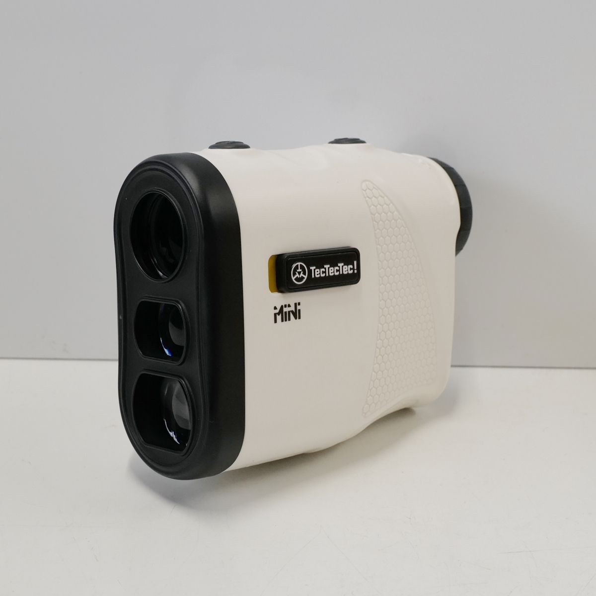 TecTecTec! Mini ゴルフ用レーザー距離計 USED超美品 シリコンカバー付 最小 最軽量 生活防水 完動品 中古 CE4072