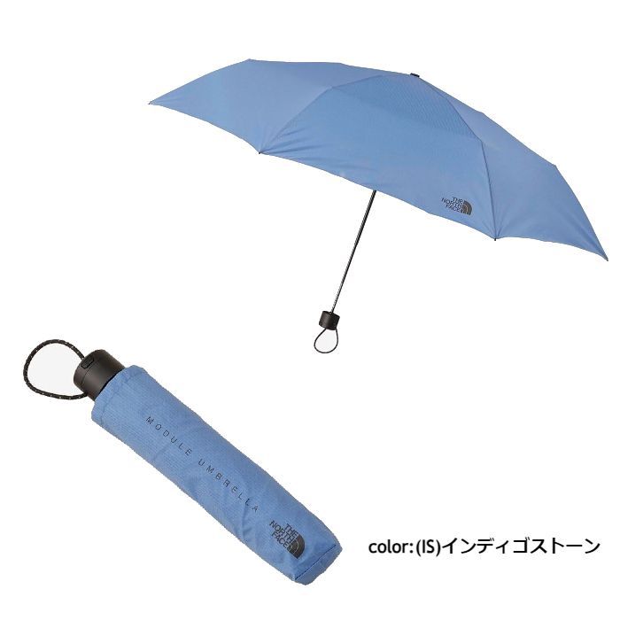 【新品】ノースフェイス NN32438 Module Umbrella モジュールアンブレラ IS インディゴストーン 折りたたみ傘 晴雨兼用