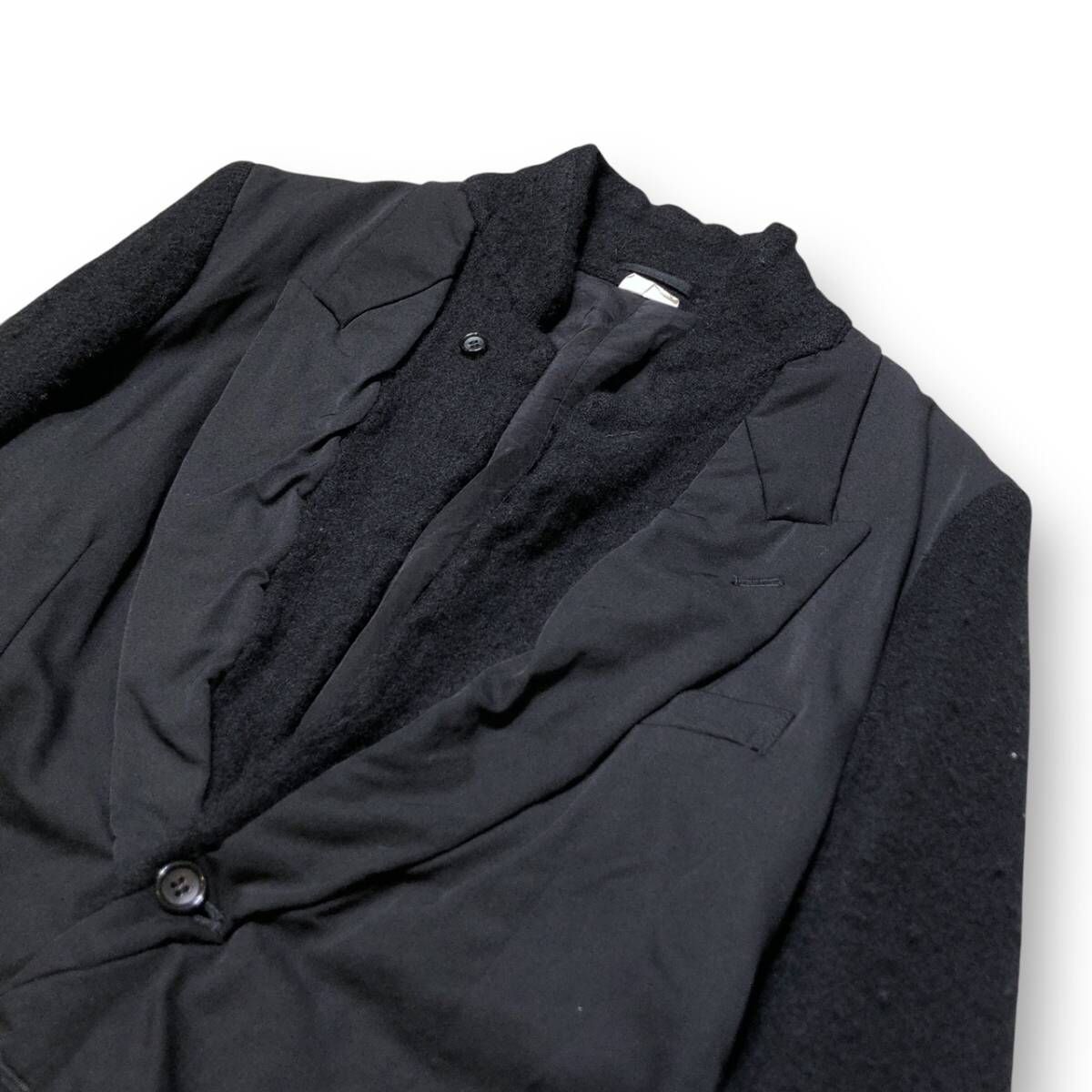 09aw COMME des GARCONS HOMME PLUS ウール縮絨ドッキング