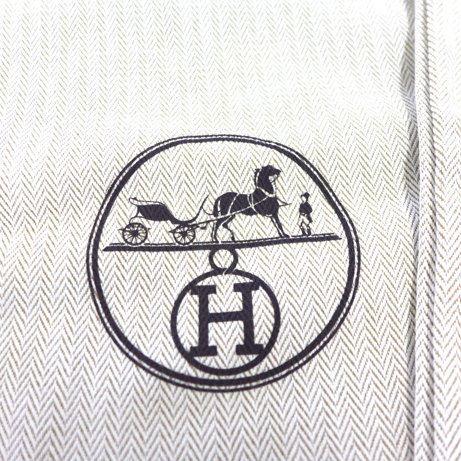 みぃむぅ】様専用 HERMES エルメス シューズケース / 巾着袋 / 保存袋