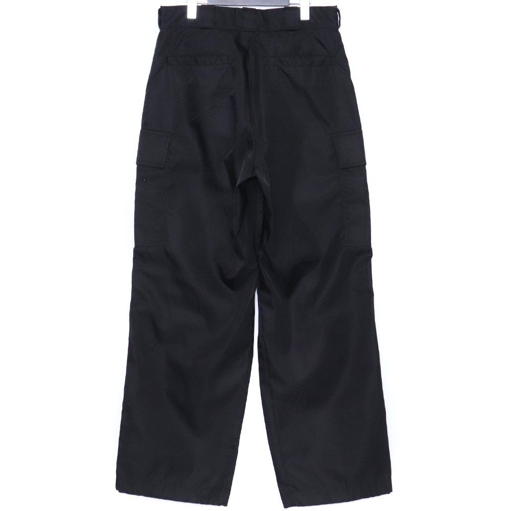 PRADA Re-Nylon カーゴパンツ XSサイズ ブラック SPH286 S232 1WQ8