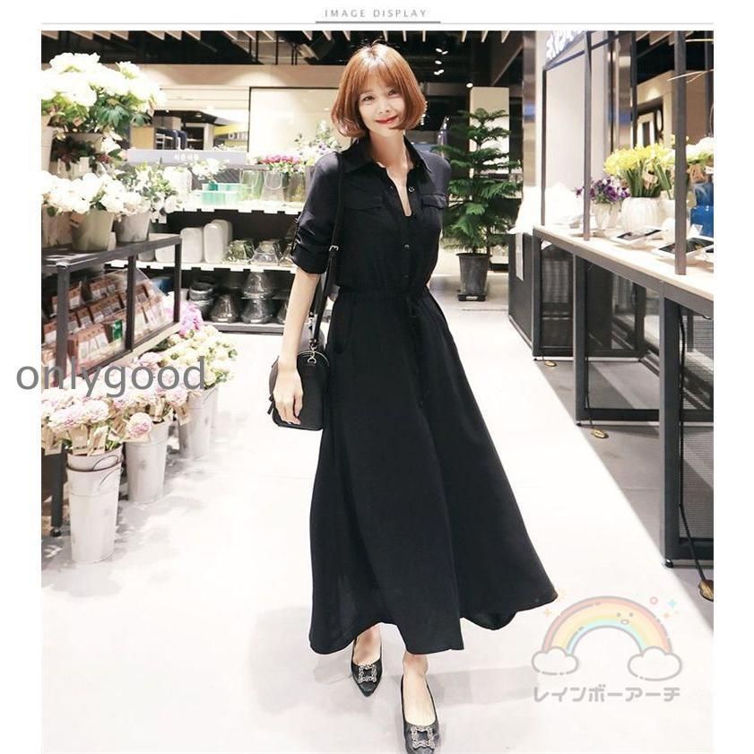 レディース シャツワンピース