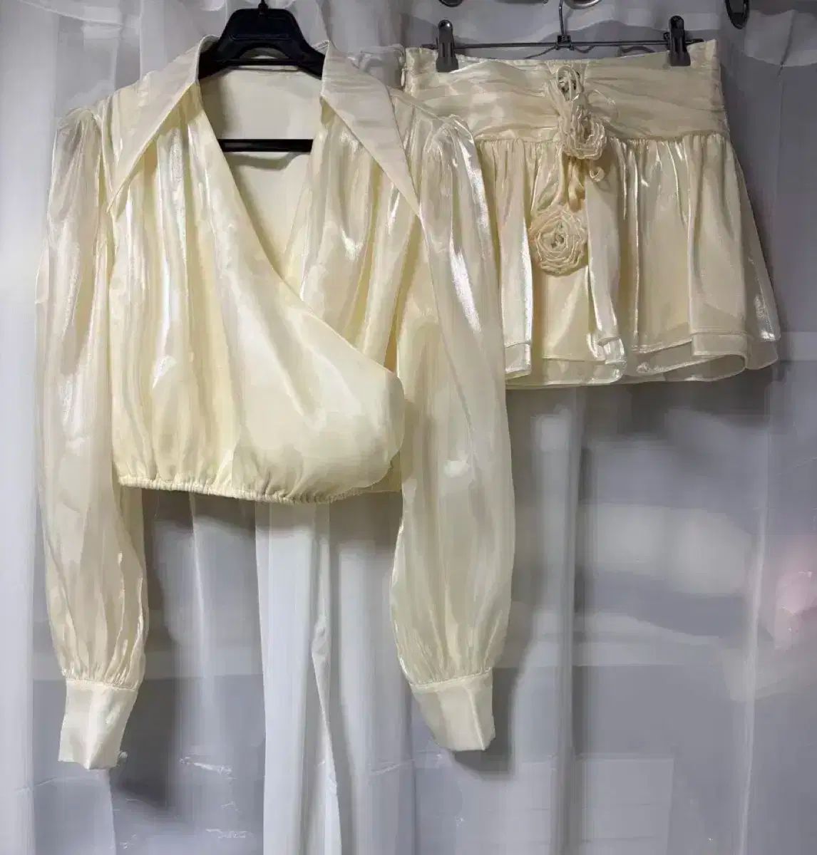 オーガンザ パール セットアップ Sサイズ