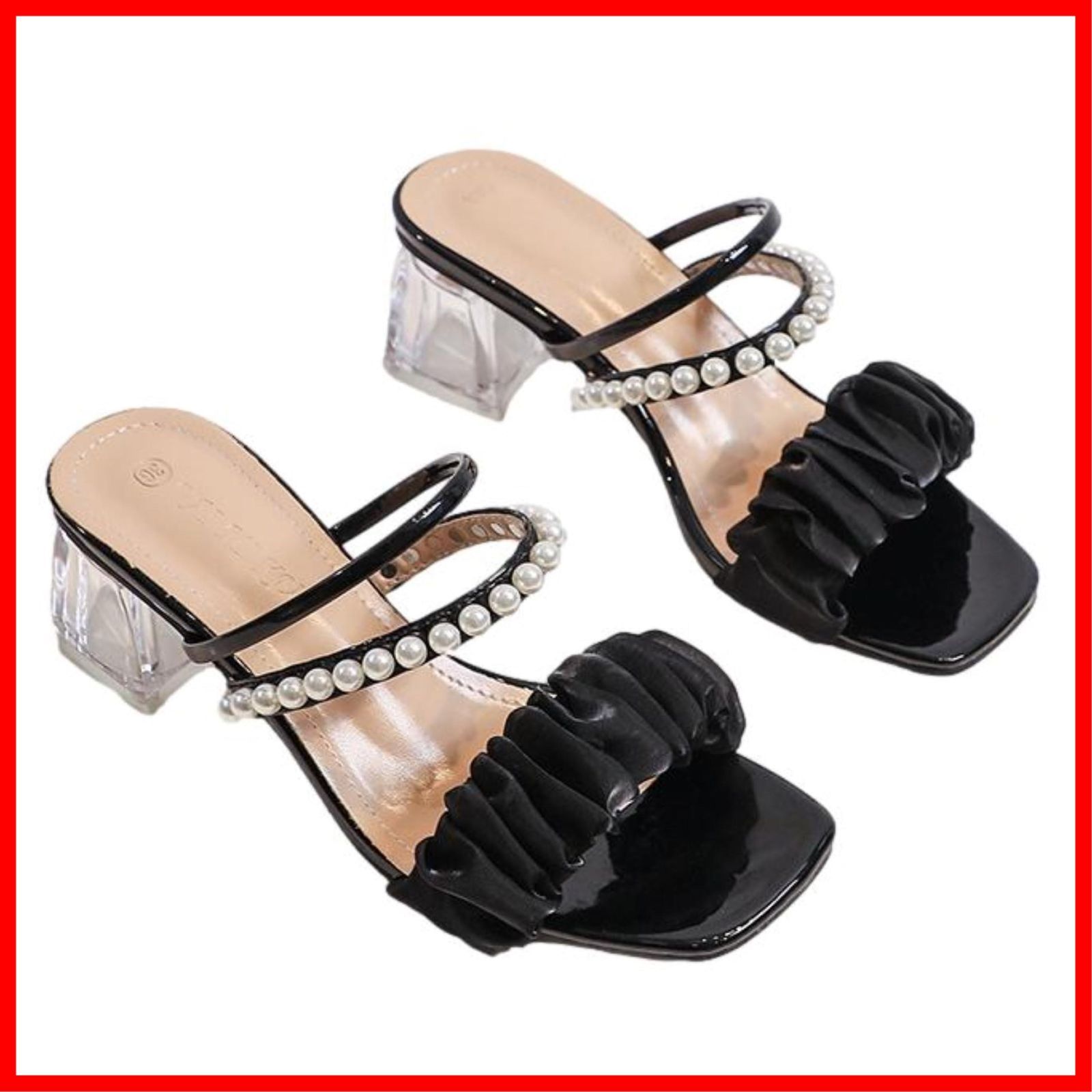 人気 クリアストラップサンダル BEST BODY JAPAN クリアストラップ