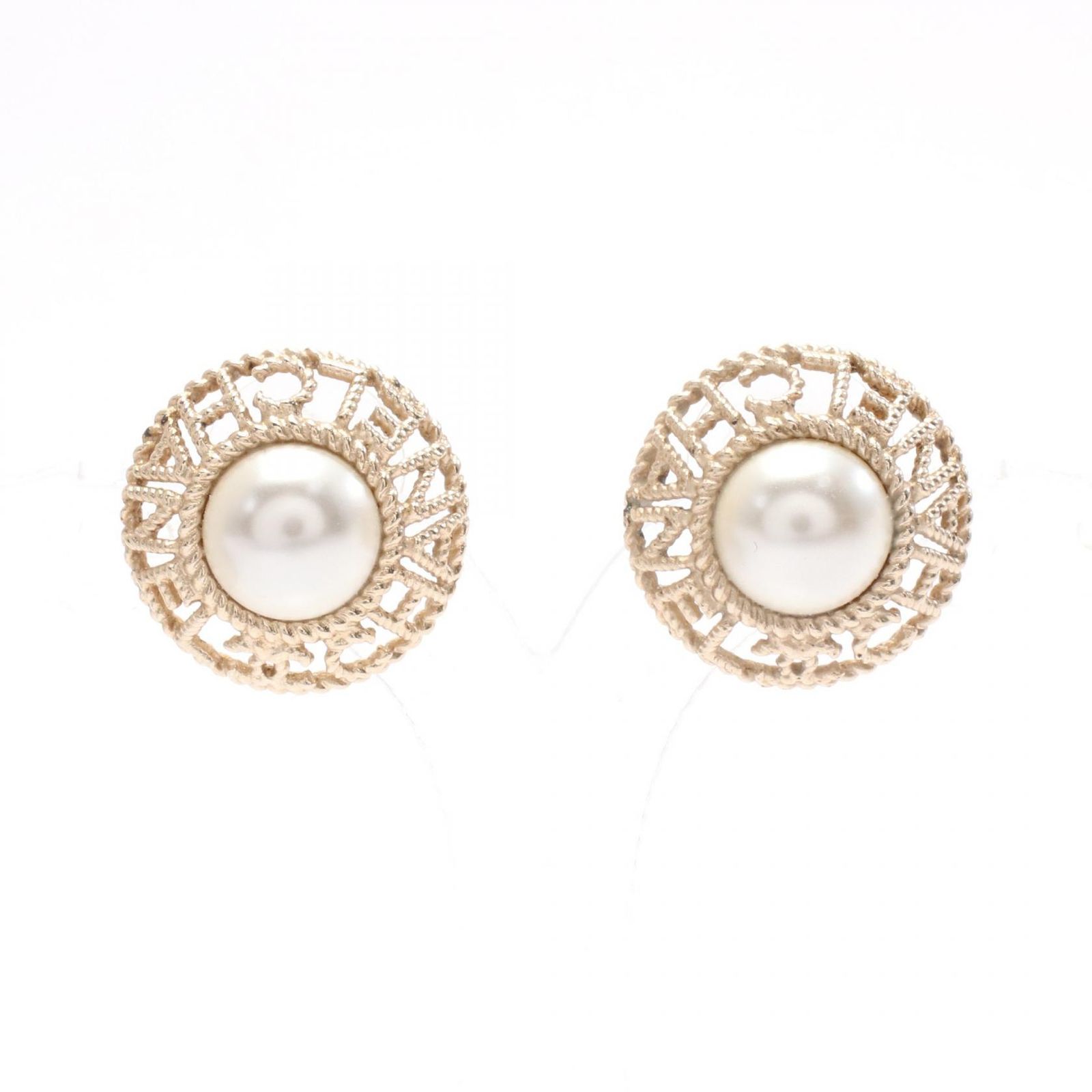 シャネル CHANEL ピアス GP ゴールドメッキ ピアス レディース Used B