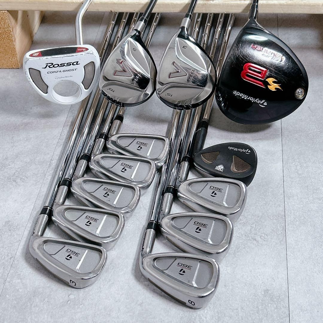 X898 TaylorMade メンズ ゴルフクラブセット 14点 R 13本入 X898