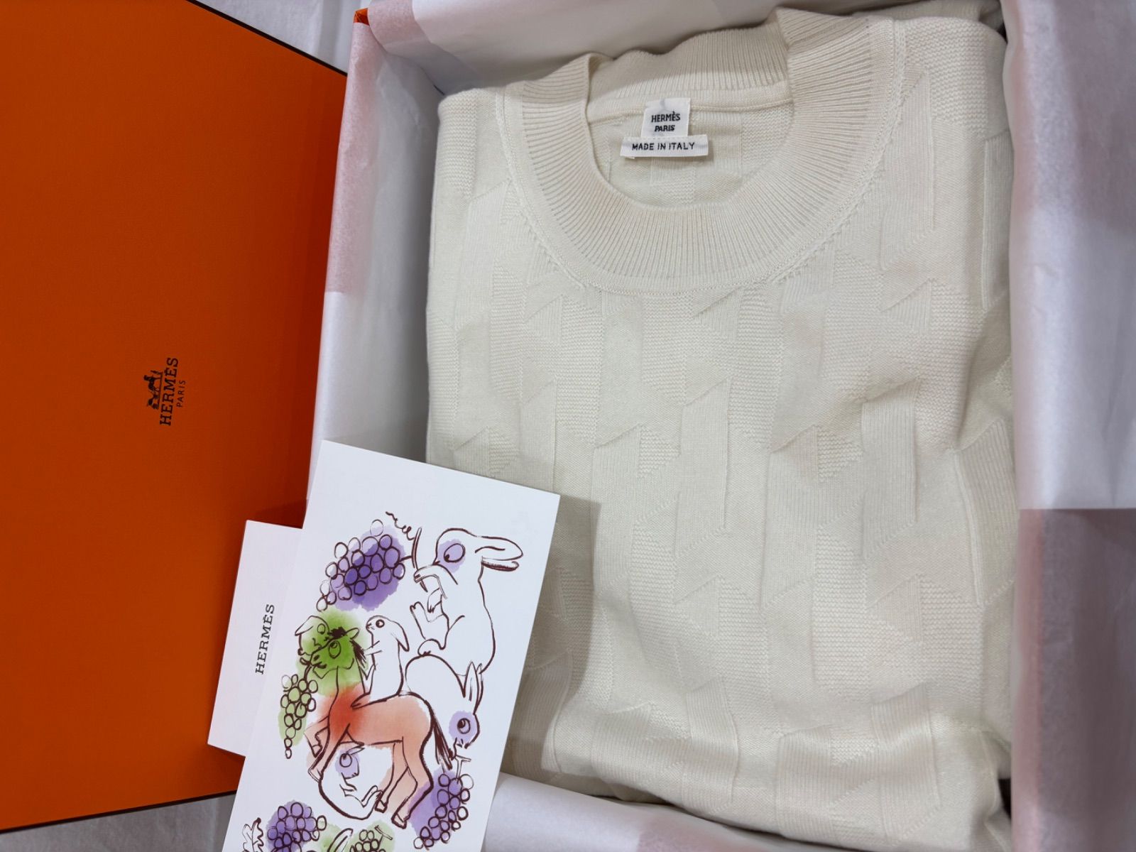 エルメス ニット ワンピース アイボリー 40 最新