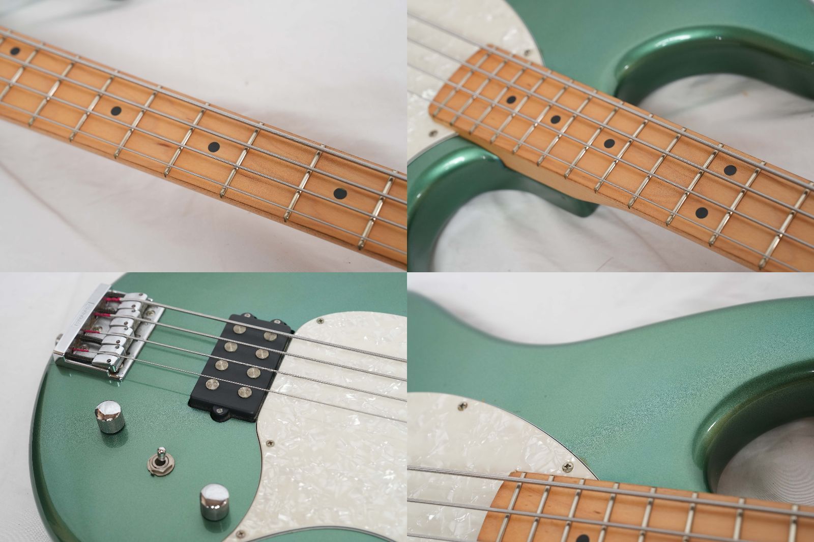 ☆FERNANDES☆FSB-65 ATLAS 4X ターコイズメタリック 輸出向けモデル