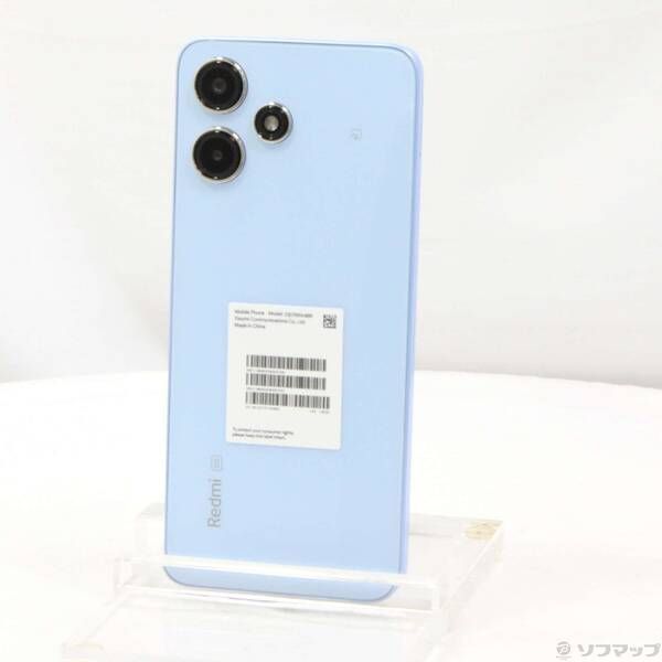 中古品〕 Redmi 12 5G 128GB スカイブルー MZB0ETRJP SIMフリー【251