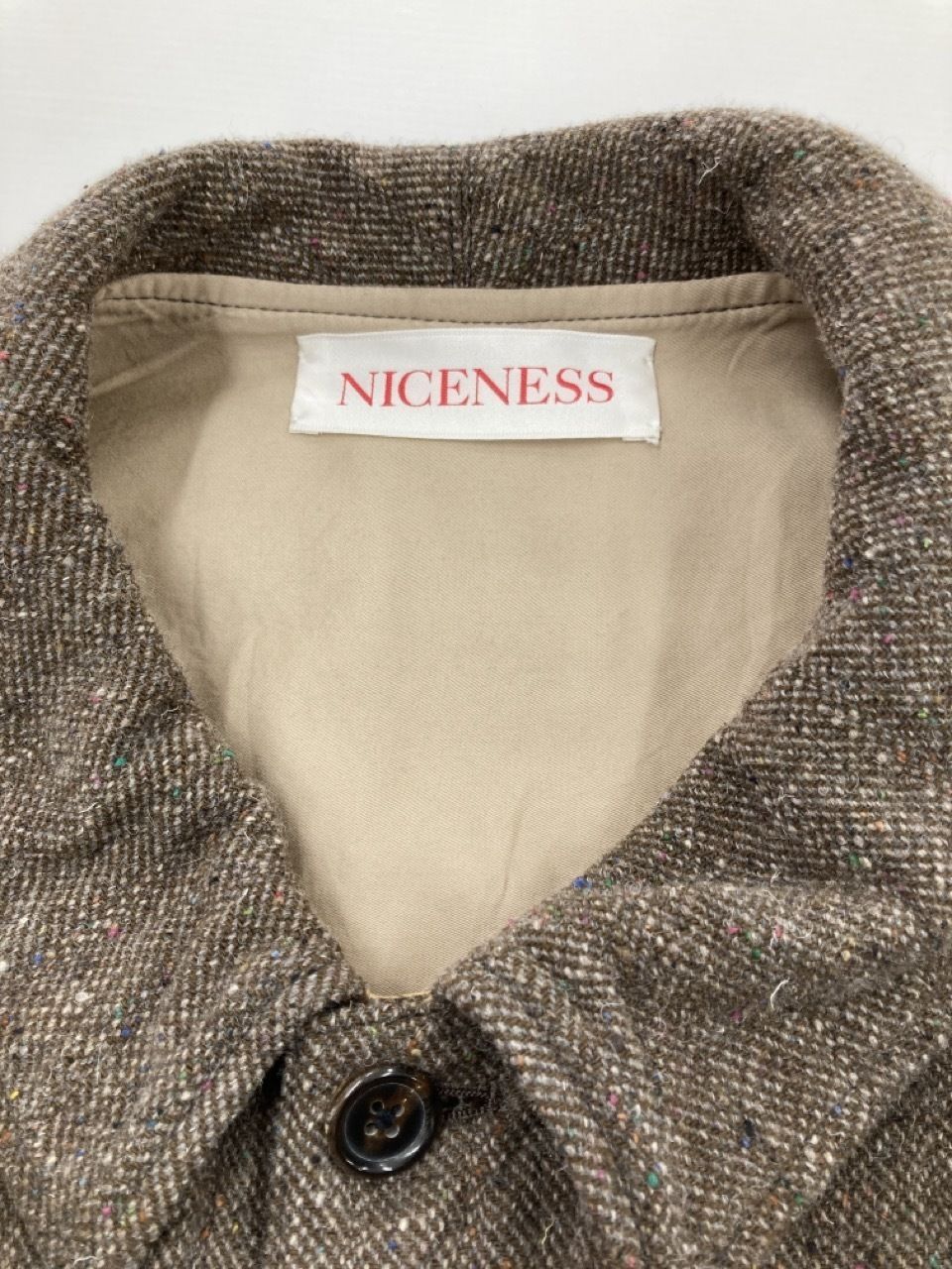 NICENESS ROBBY チャコールネップ - ファッション