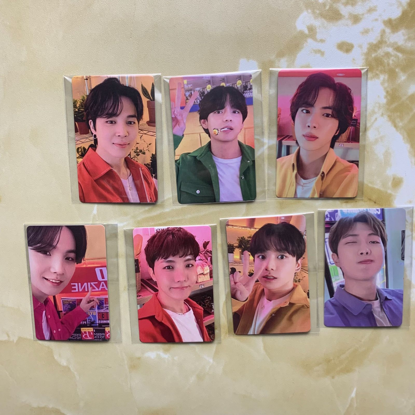 匿名配送 BTS P.T.D STAGE-SEOUL GLOBAL JIMIN ジミン 特典 トレカ 7枚 コンプ セット